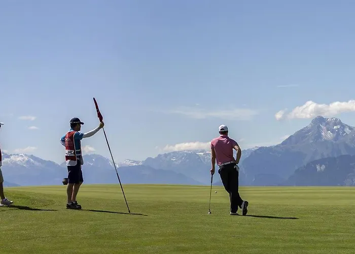 Apartamento Sunny 2 Bedroom W Large Terrace, Stunning Views & Pool Crans-Montana